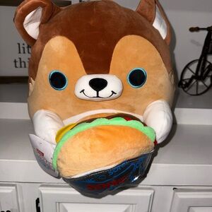 🔆NWT Zuru Brown and White Sonic Dog Plush Toy